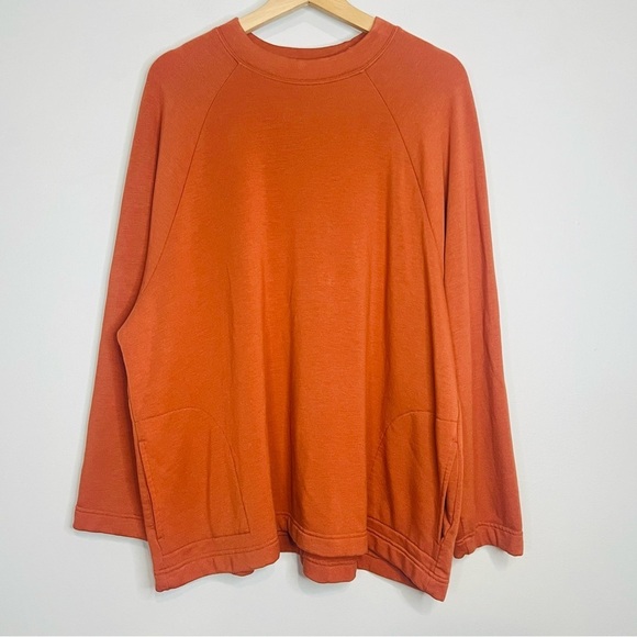 FREE PEOPLE Beach Alexis Oversized Sweatshirt size medium - Picture 2 of 8